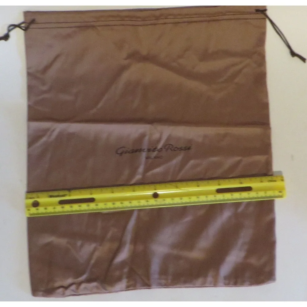 New Genuine Gianvito Rosse Sleeper Dust Bag ONLY Handbag Draw String 13.5 X 11.5